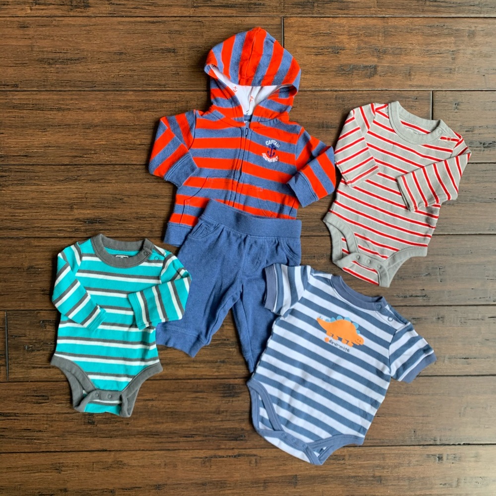 Striped Lot- Different Brands